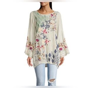Johnny Was Esmerelda Tunic blouse size Small